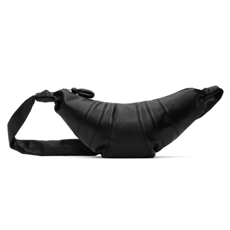 LEMAIRE Croissant 黑色中号牛角包