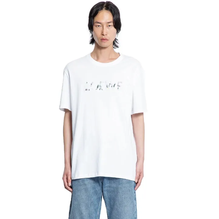 LOEWE 罗意威宽松款白色T恤