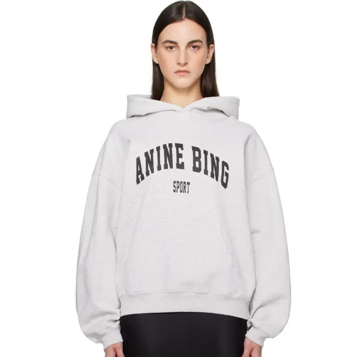 娜扎同款！anine bing  Gray Harvey 连帽衫