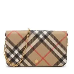 Burberry 巴宝莉 Check 链条包