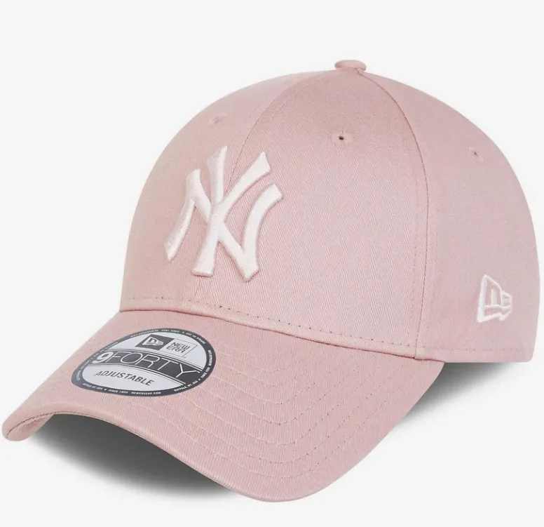 New York Yankees 9FORTY 基本款粉色帽子