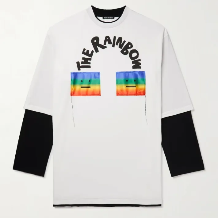 ACNE STUDIOS Oversized 印花T恤