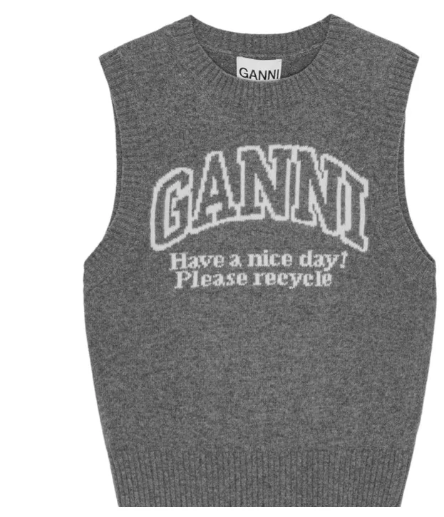 Ganni 羊毛马甲
