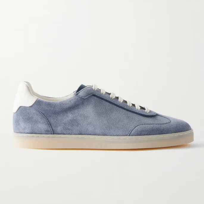 多色可选 BRUNELLO CUCINELLI 绒面德训鞋