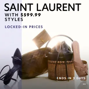 Gilt：Saint Laurent 圣罗兰专场促销！入手包袋、鞋履、配饰等
