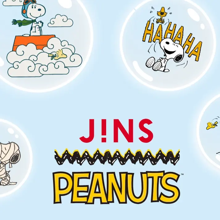 JINS x Peanuts 系列联名款眼镜上新热卖