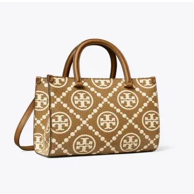 Tory burch T Monogram Contrast 汤丽柏琦托特包