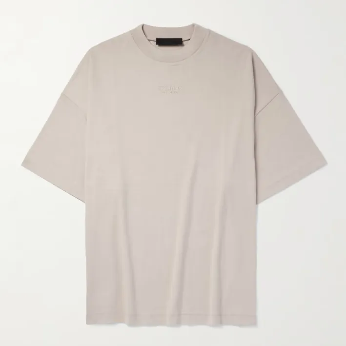 仅大码！FEAR OF GOD ESSENTIALS 徽标贴花棉质T恤