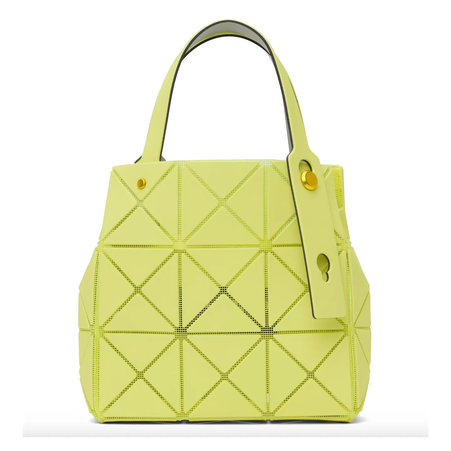 BAO BAO ISSEY MIYAKE 黄色钻石包