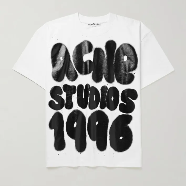 ACNE STUDIOS 1996 涂鸦印花T恤