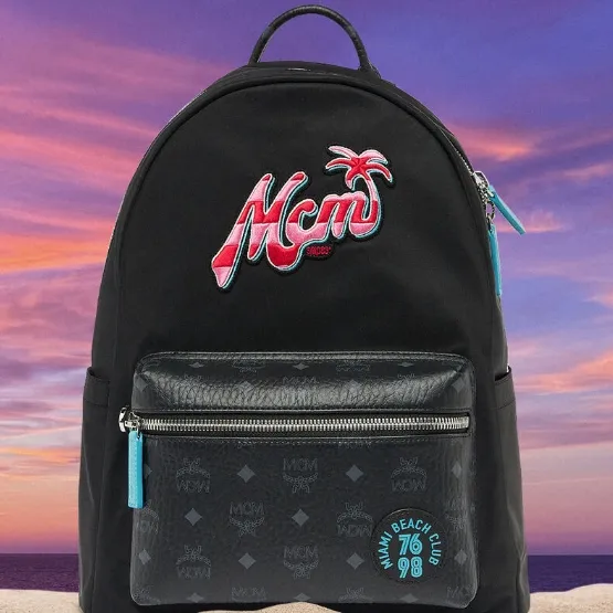 MCM x SNIPES 中号 Stark 双肩背包