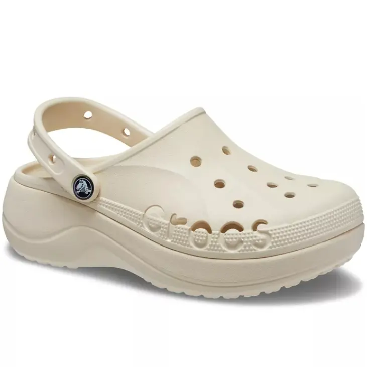 Crocs 女士 Baya 厚底洞洞鞋