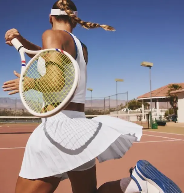 Athleta 高腰百褶裙