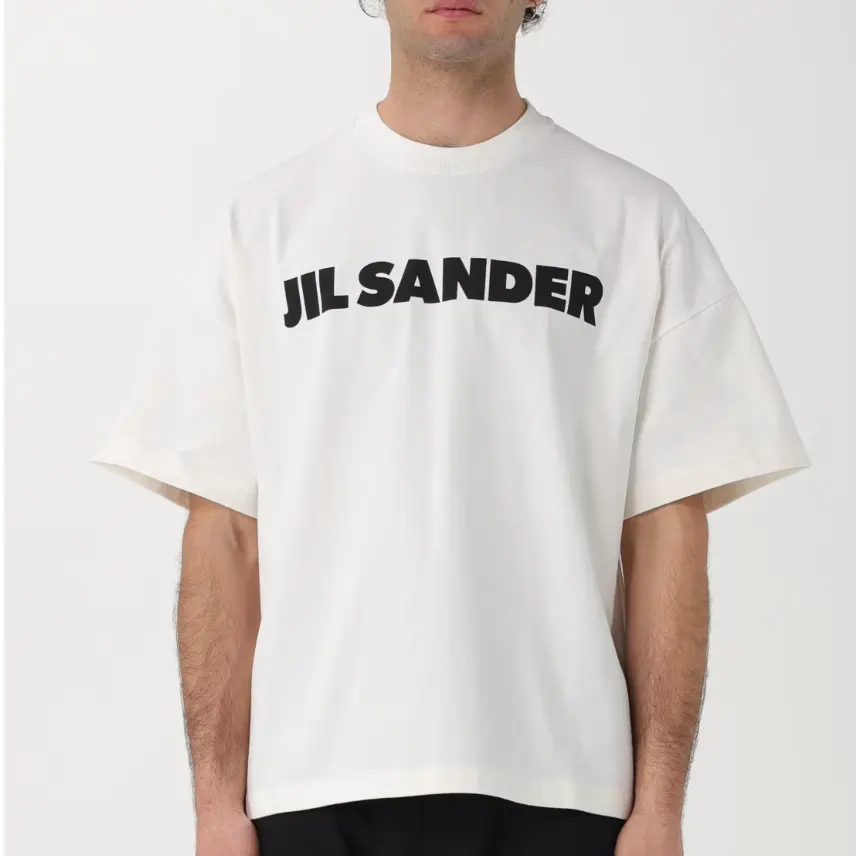 fever同款！Jil Sander 黑色logo短袖