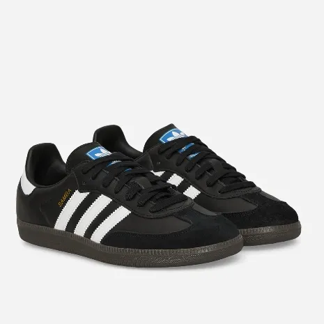 ADIDAS 阿迪达斯 Samba OG 黑色德训鞋