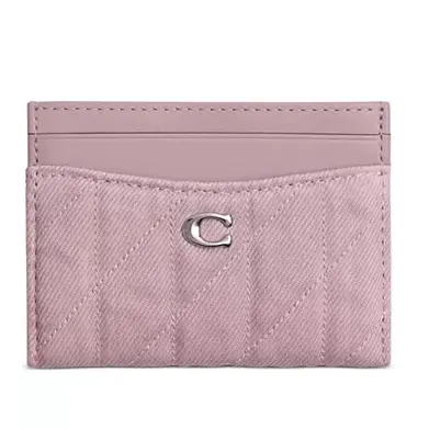 新品！Coach 蔻驰 牛仔布卡包 2色可选