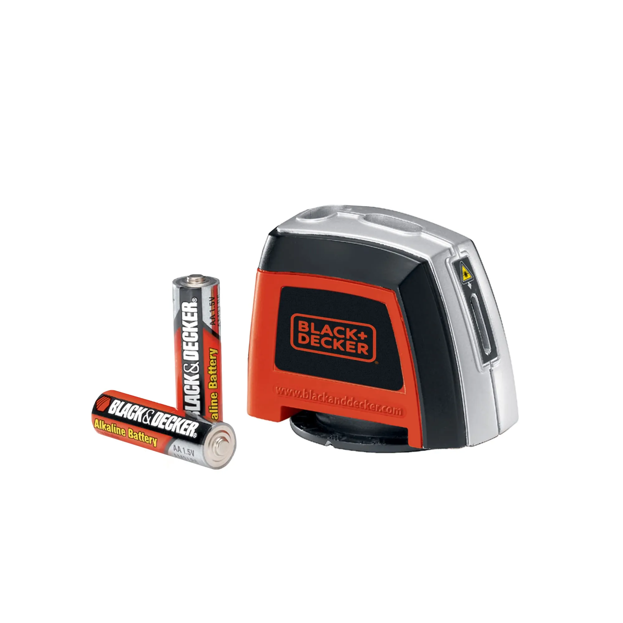 BLACK+DECKER 激光水平仪 360°旋转支架 自动调平 墙面可用 BDL220S 含5号电池