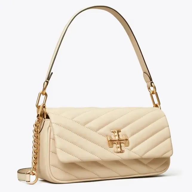 多色可选！Tory burch  汤丽柏琦 Kira Chevron 腋下法棍包