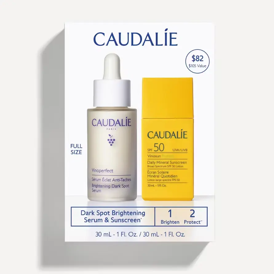 Caudalie 欧缇丽亮白防晒组套 价值$105