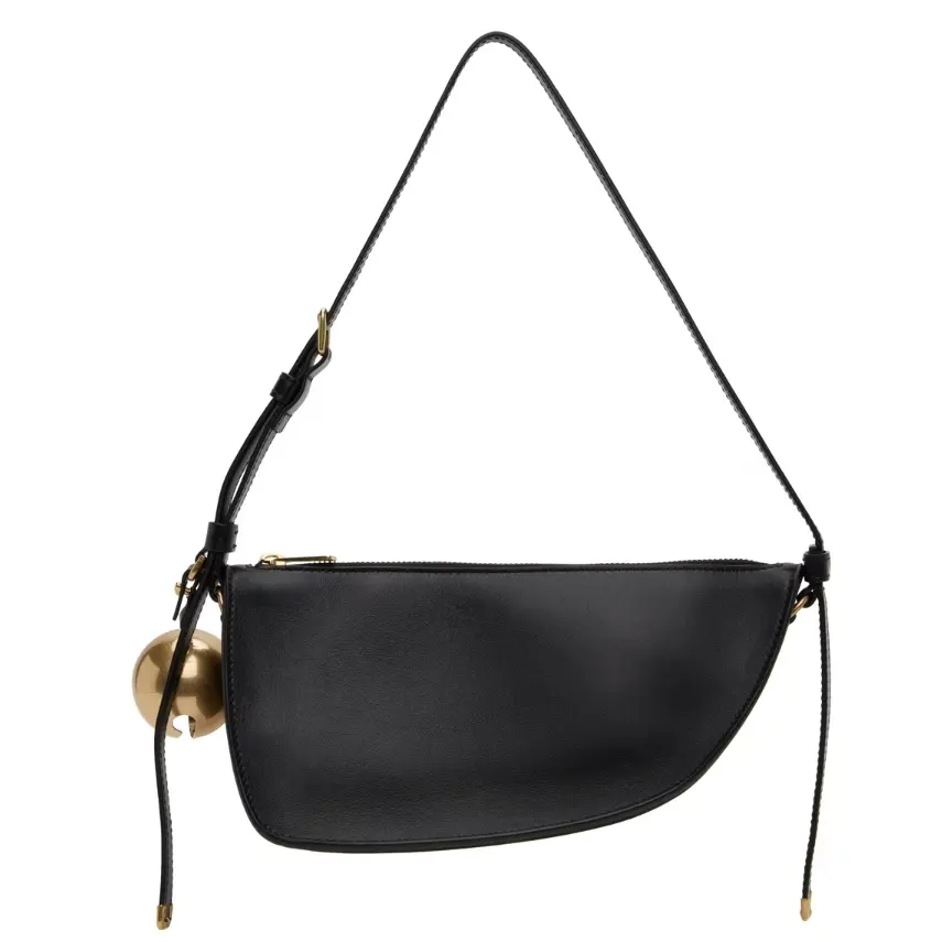 再降！Burberry Black Mini Shield 单肩包
