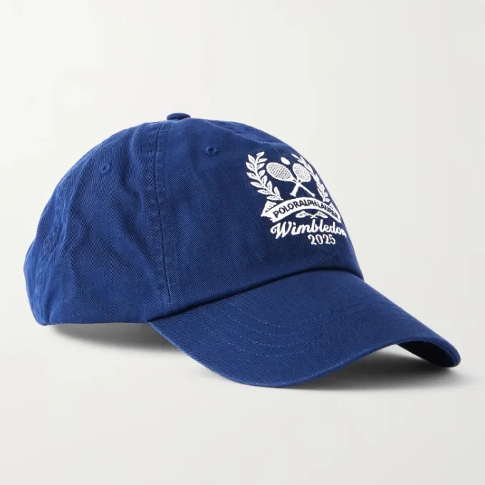 POLO RALPH LAUREN 拉夫劳伦 x Wimbledon 深蓝色徽标棒球帽