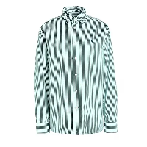 POLO RALPH LAUREN 拉夫劳伦绿色条纹衬衫