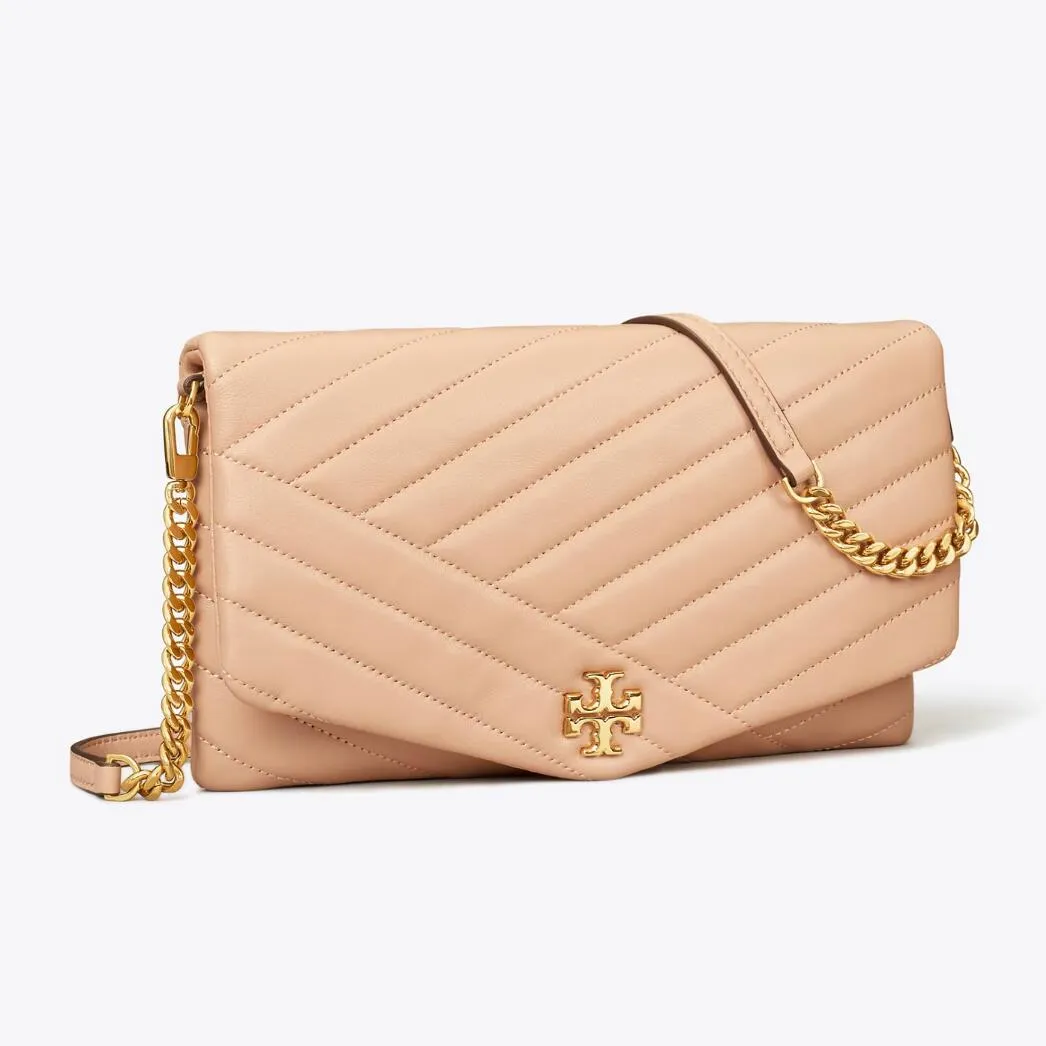 Tory Burch KIRA 菱格纹小羊皮链条包