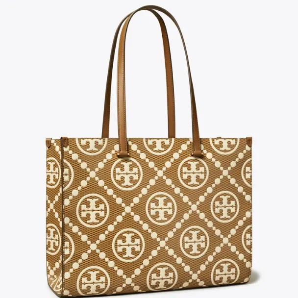 Tory burch T Monogram Contrast 汤丽柏琦托特包