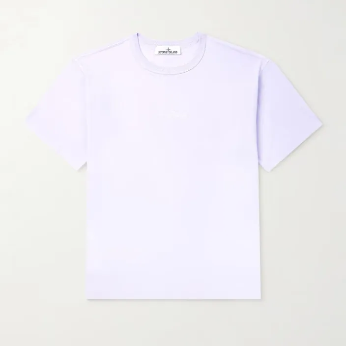 STONE ISLAND 石头岛基础款徽标T恤