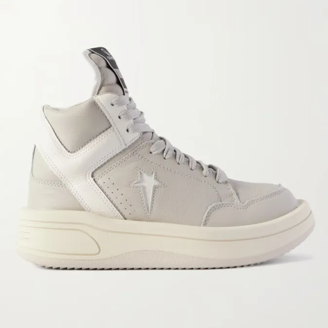 DRKSHDW BY RICK OWENS x Converse TURBOWPN 灰色高帮运动鞋