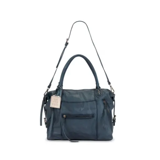 上新！FREE PEOPLE EMERSON 深蓝色机车包