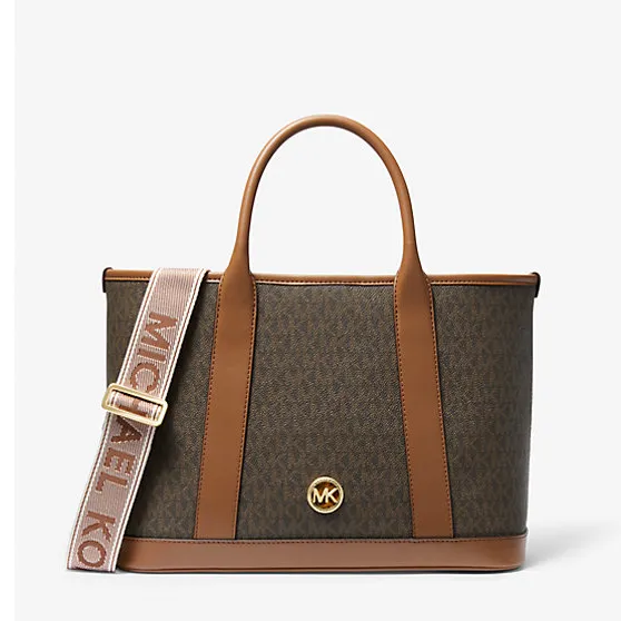 Michael Kors Luisa 中号老花托特包