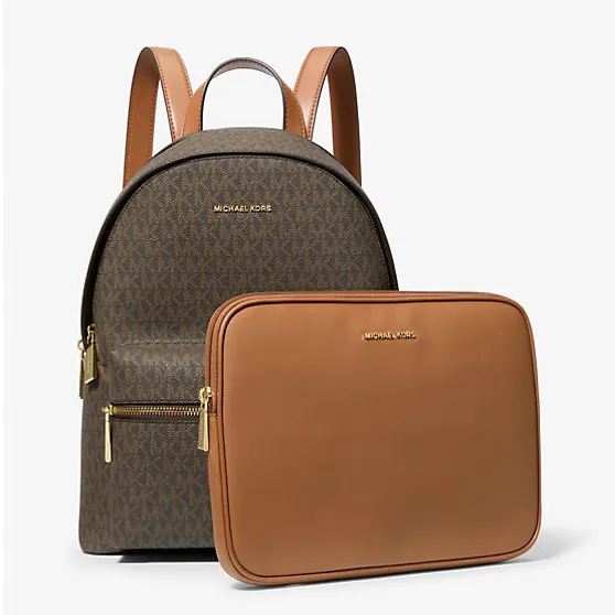 Michael Kors Sally 中号2合1老花双肩包