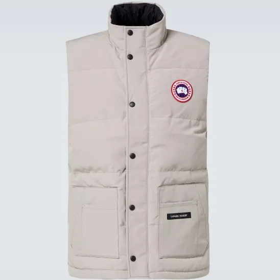 CANADA GOOSE 加拿大鹅 Freestyle 灰色羽绒马甲