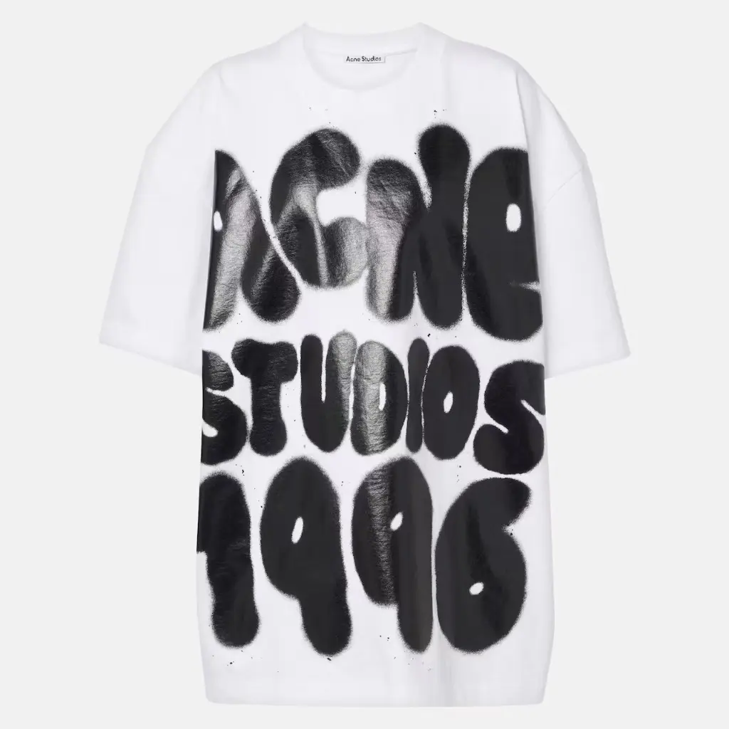 ACNE STUDIOS 1996 涂鸦印花T恤