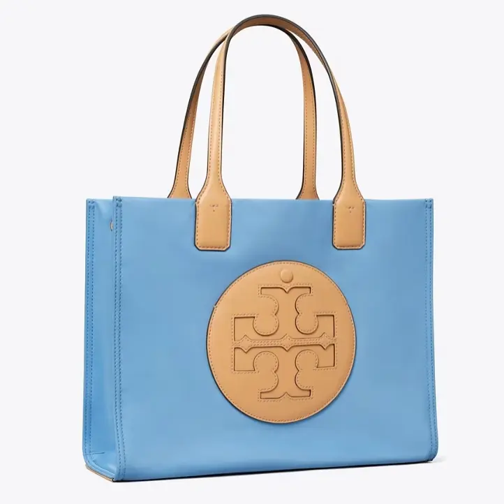 Tory Burch 汤丽柏琦 Ella 小号托特包 天空蓝