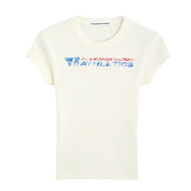 ALEXANDERWANG.T Logo 印花棉质T恤