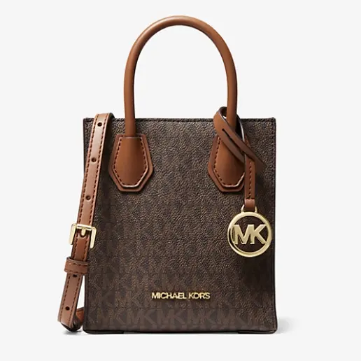 Michael Kors 老花琴谱包 棕色
