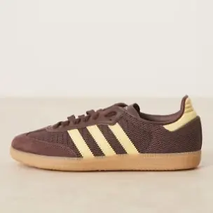 Adidas Originals 阿迪达斯 Samba 棕黄色薄底德训鞋