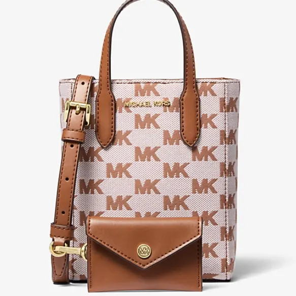 Michael Kors  Vincent 老花斜挎包（带卡夹）