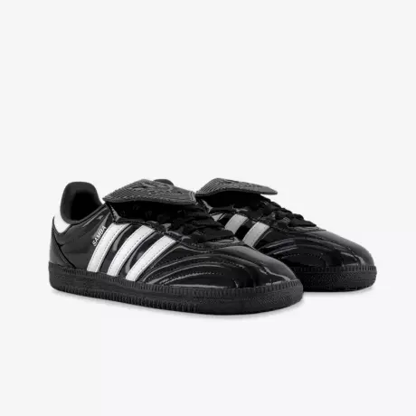 Adidas 阿迪达斯 samba 亮面运动鞋 黑色