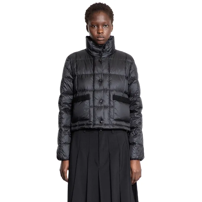 MONCLER Jarcieu 编织饰边短款羽绒服