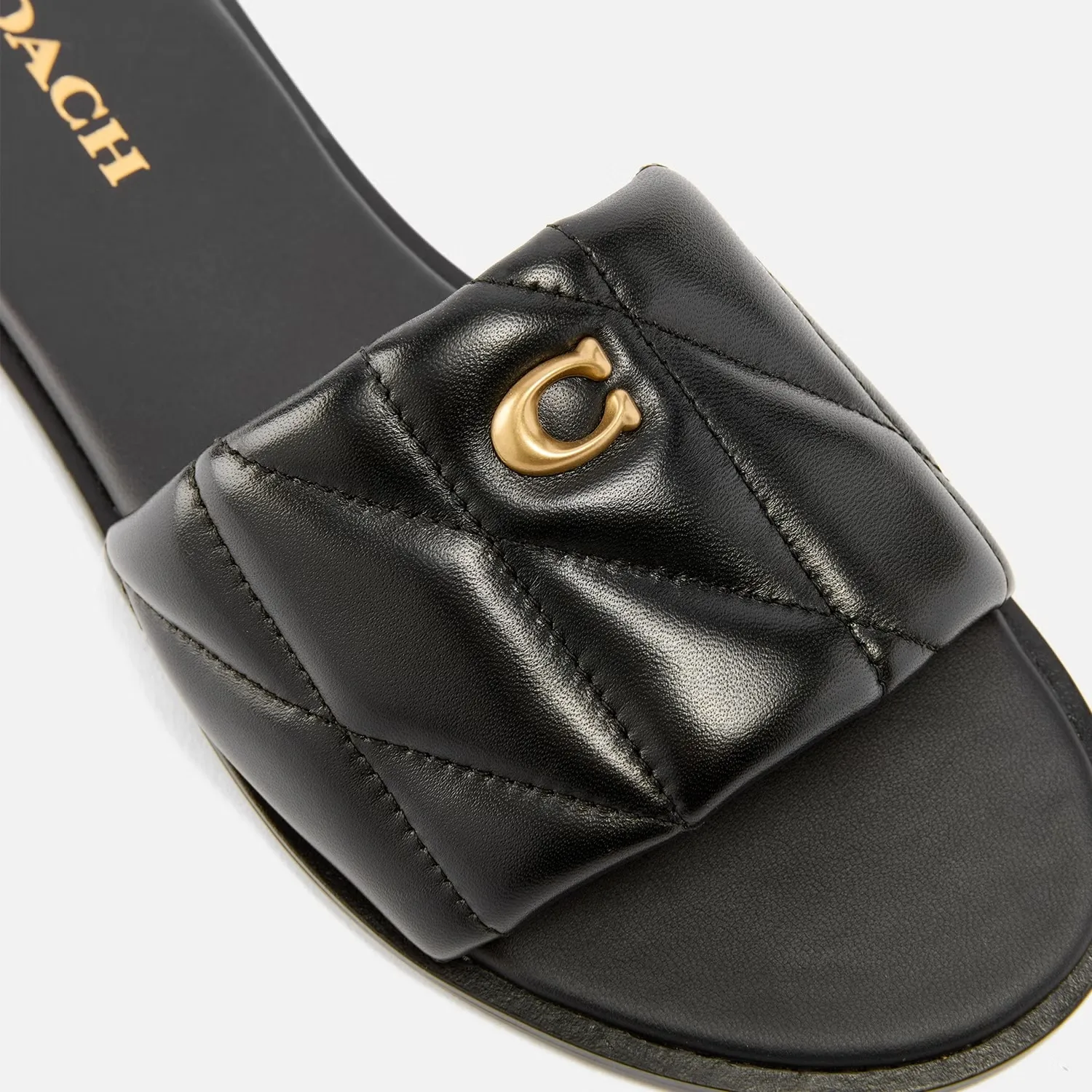 Coach Holly Quilted 拖鞋