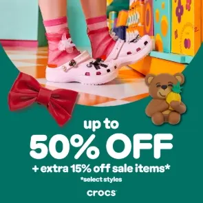 Crocs AU：全场洞洞鞋夏日热卖 低至5折