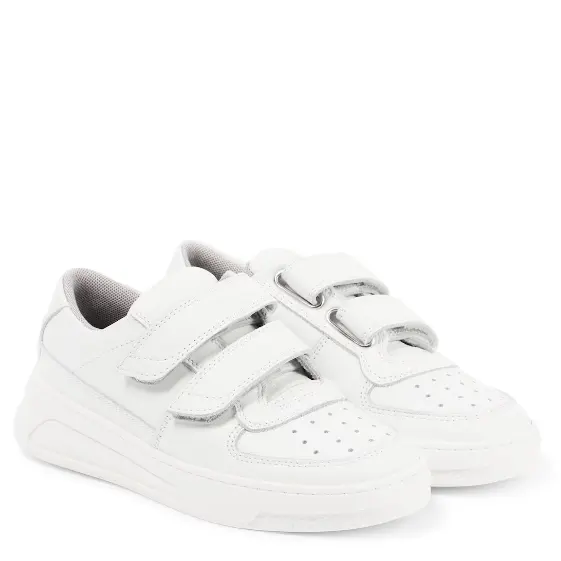 ACNE STUDIOS 大童款魔术贴小白鞋 最大EU34码