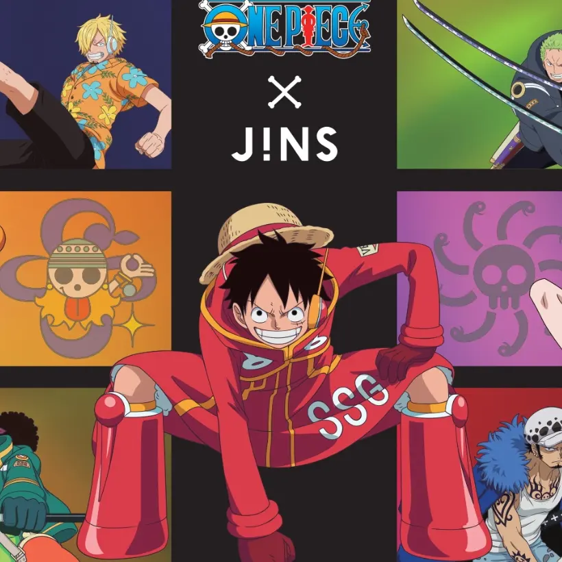JINS x 海贼王 系列联名款眼镜上新热卖
