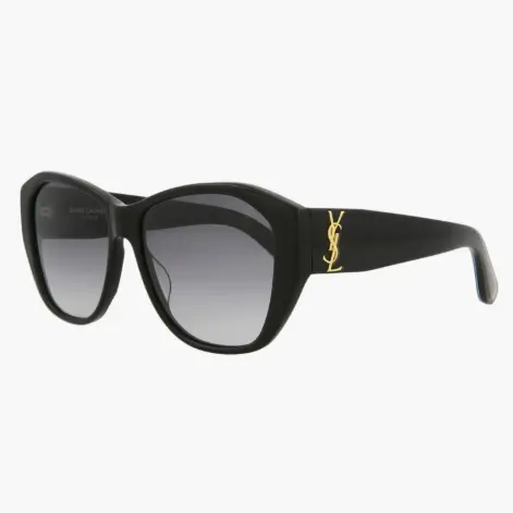 赵露思同款！Saint Laurent 56mm Round 墨镜