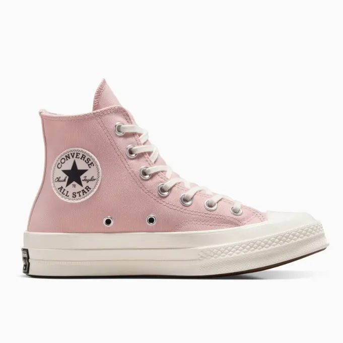 好价！Converse 匡威 Chuck 70 Hi 高帮帆布鞋 粉色
