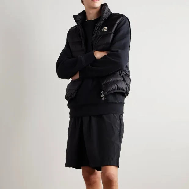MONCLER Rocoque 黑色羽绒马甲