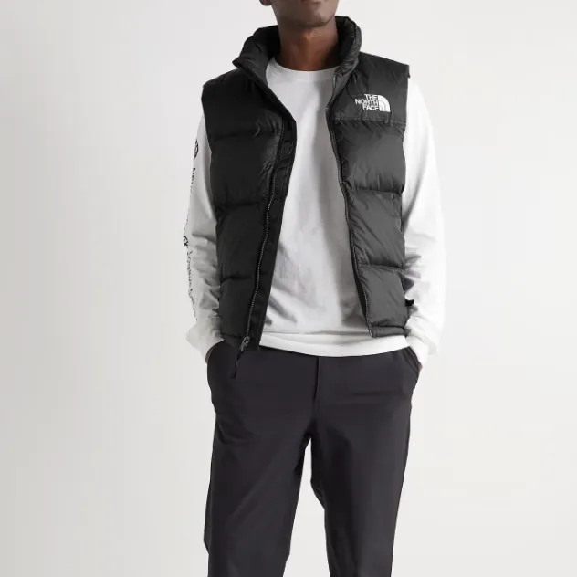 THE NORTH FACE 北面 1996 Retro Nuptse 黑色羽绒马甲